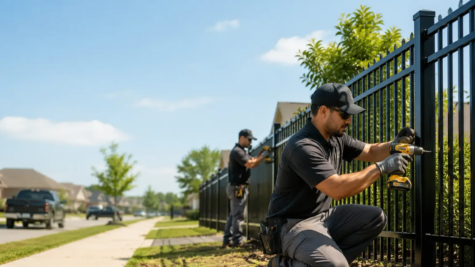 Metal Fence Installation in Port Wing, WI
